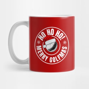 Golf Christmas Mug